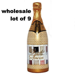 Lot of 9: NEW Formula X Sephora BOTTLE SERVICE 10 Piece Mini Nail Polish Set Kit